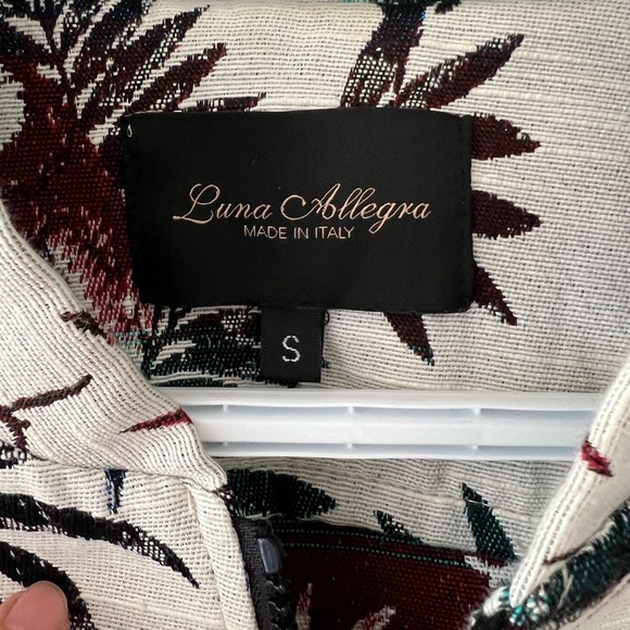 Luna Allegria Bomber Jacket Size Small - Picture 2 of 4